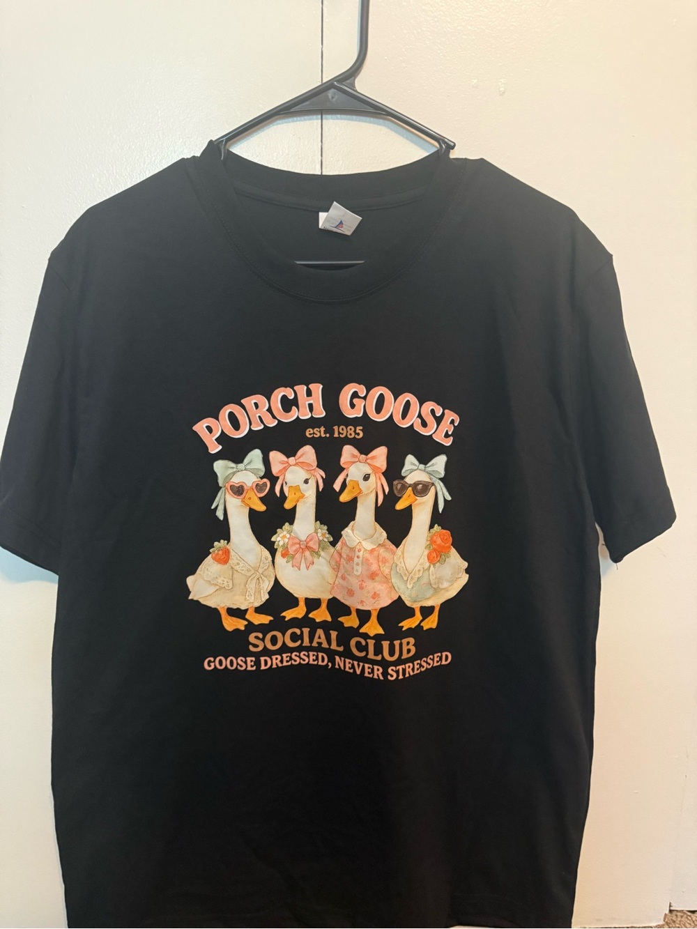Porch Goose, social club T-shirt